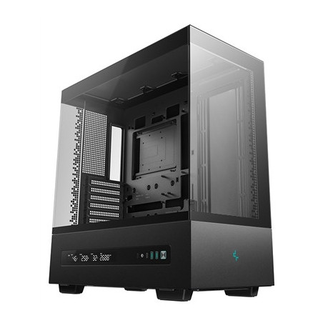 DeepCool CH690 Digital ATX Mid-Tower Case  High-Airflow PC Case with Semi-Glass Panel  USB-C Port  Support for 420mm Radiator  4
