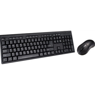 Target KBMS-001 Wired USB Keyboard & Mouse Combo  Spill-Resistant Full-Size Keyboard with Multimedia Keys + 800 DPI Optical Mous