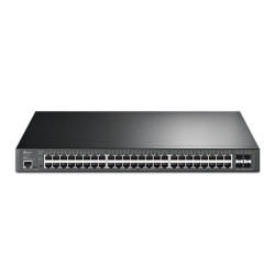TP-Link TL-SG3452XP 48-Port L2+ Managed GbE PoE+ Access Switch w/ 4 x 10G SFP+ Ports & 3-Year Omada Hosted Cloud Controller