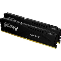 Kingston FURY Beast KF556C40BBK2-16 16GB (2x 8GB) DIMM System Memory  5600MHz  DDR5  CL40  Black  Intel XMP