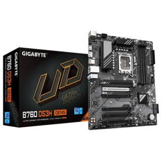Gigabyte B760 DS3H GEN5 Intel 1700 Socket Motherboard  ATX  4x DDR5 Slots  2x M.2 Sockets  GbE LAN  1x DisplayPort / 1x HDMI Por