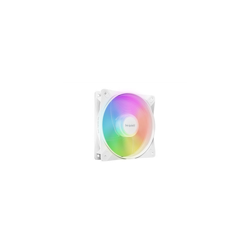 be quiet! Light Wings LX 120mm PWM Reverse  White  ARGB Lighting  High Airflow  60 000 Hours  3 year warranty
