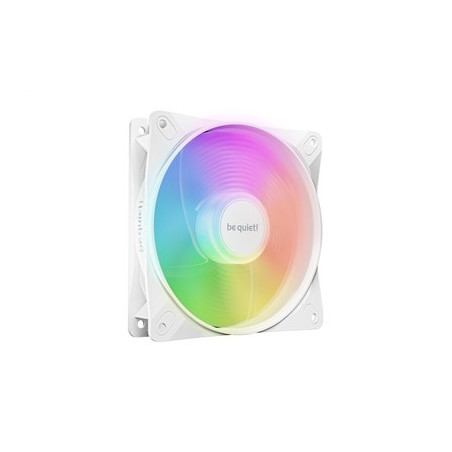 be quiet! Light Wings LX 120mm PWM Reverse  White  ARGB Lighting  High Airflow  60 000 Hours  3 year warranty