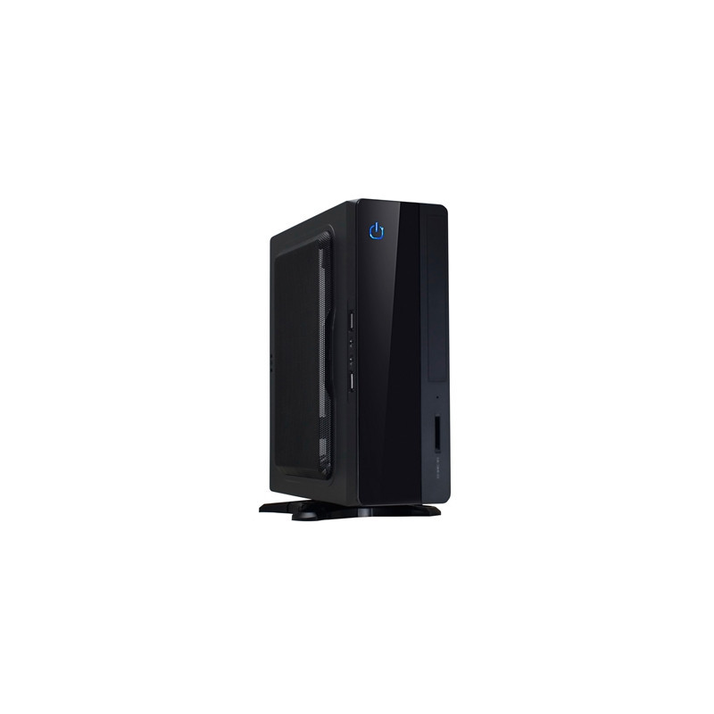 CIT MTX-007B Mini ITX Case 180W PSU Black Interior VESA Mountable
