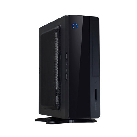 CIT MTX-007B Mini ITX Case 180W PSU Black Interior VESA Mountable