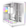 ANTEC Constellation C5 Curve White ARGB Case  Curved Glass Panels  Dual Chamber  Support back-connect motherboards  4 x ARGB PWM