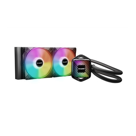 be quiet! Pure Loop 3 LX Liquid CPU Cooler  Universal Socket  240mm Radiator  2 x Light  Wings LX PWM High Speed  Stylish ARGB c