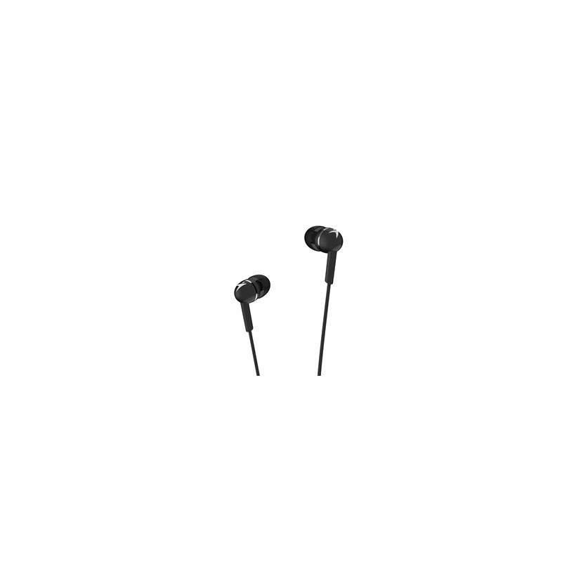Genius HS-M300 In-Ear Headphones with In-Line Controller and Mic  Black