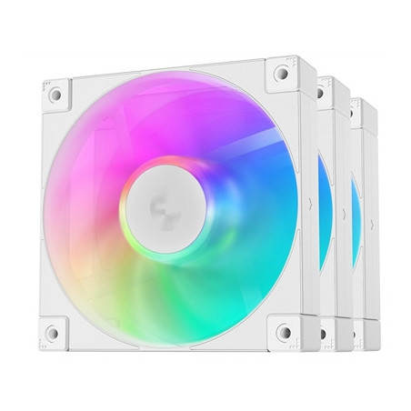 DeepCool FD12 120mm ARGB 3 in 1 case fan White