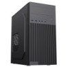 CiT Mentor Micro-ATX Office PC Case With USB Type C and 80mm Rear Black Fan Included