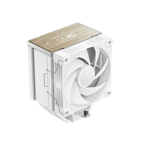 DeepCool AK700 DIGITAL WH CPU Cooler  White   1 x 120mm Fan   7 x advanced  Copper Heatpipes  Intel/AMD