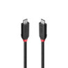 Lindy Black Line 37002 2m USB4 240W Cable  24 pin USB-C (M) to 24 pin USB-C (M)