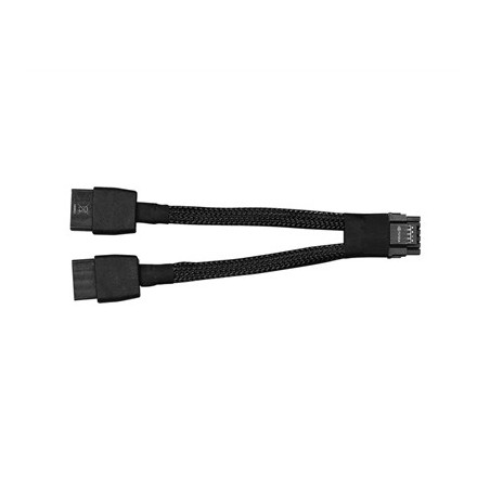 Replacement 12VHPWR 12+4Pin PCIE 5.0 to 2x8Pin (6+2P) Power Cable 10cm Braided