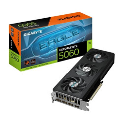 Gigabyte NVIDIA GeForce RTX 5060 EAGLE MAX OC 8GB GDDR7 Graphics Card  3840 CUDA Cores  2550 MHz Core Clock  Triple Fan  3x Disp