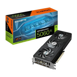 Gigabyte NVIDIA GeForce RTX 5060 Ti EAGLE MAX OC 16GB GDDR7 Graphics Card  4608 CUDA Cores  2617 MHz Core Clock  Triple Fan  3x 