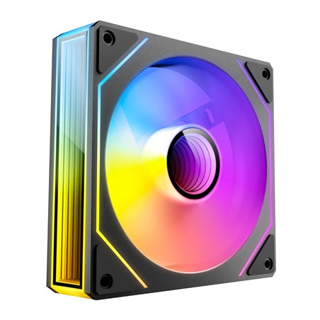 Antec Vision 120mm Reverse ARGB - 3 PK  Black  Up to 1500RPM  37.2CFM Airflow  27.5dB Max  4-pin ARGB 3-pin