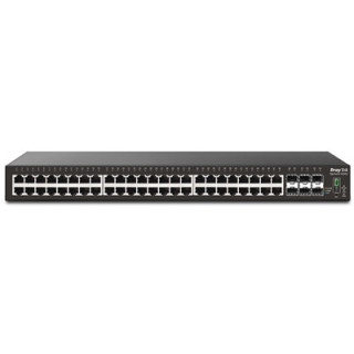 Draytek VSP2542X-K 54 Port switch with 48 PoE+ RJ-45 LAN ports  6 10Gbpe SFP+  400W PoE budget  and L2+ management  2 Year Warra