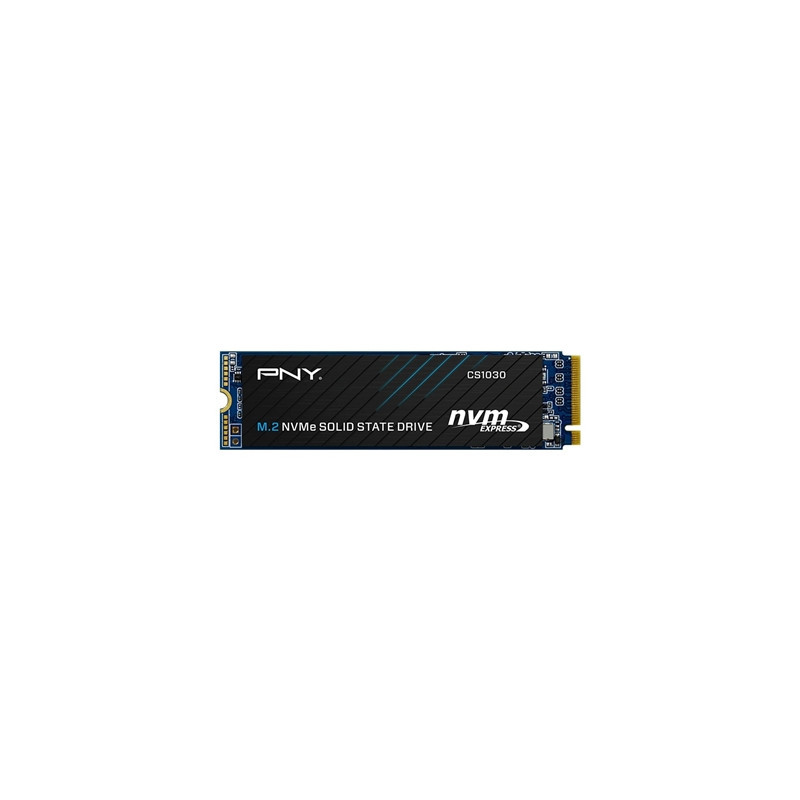 PNY (M280CS1030-500-RB) CS1030 M.2 NVMe 500GB SSD  PCIe Gen3 x4  Sequential Read of up to 2 000 MB/s and Write of up to 1 100 MB