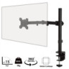 piXL Single Monitor Arm  For Screens Upto 32 inch  Desk Mounted  VESA dimensions of 75x75mm or 34 inch if 100x100mm Vesa  180 De