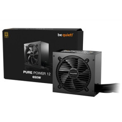 be quiet! 650W PURE POWER 12  80 PLUS Gold  ATX 3.1 compliant and PCIe 5.1 compatible 10-year manufacturer's warranty