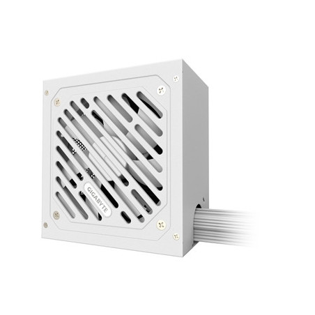 GIGABYTE GP-P550SS 550W 80 PLUS Silver Certified Power Supply  White - ATX 3.0 Standard  Quiet 120mm Fan  Flat Cable Design  BUL