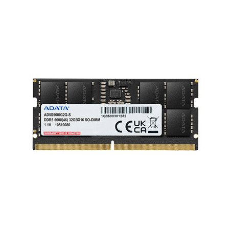 Adata AD5S560016G-S 16GB SODIMM System Memory DDR5  5600MHz  1 x 16GB