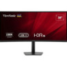 Viewsonic VA3820C 38 Inch UltraWide Quad HD LED Curved Monitor with USB-C Hub  4.8ms   HDMI  Display Port  3840 x 1600  75Hz  Sp