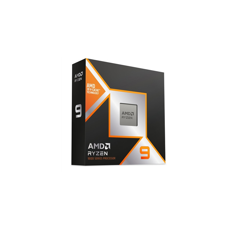 AMD Ryzen 9 9900X3D 12 Core AM5 Processor with Radeon Graphics  24 Threads  4.4GHz up to 5.5GHz Turbo  140MB Cache  120W  No Coo