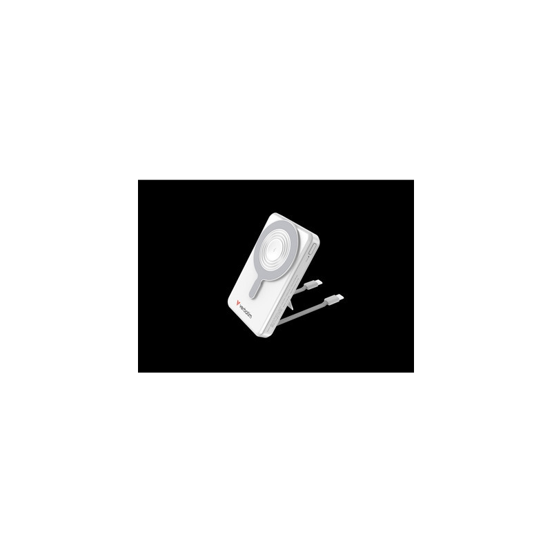 Verbatim (32273) Charge'n'Go 2C & Display MagSafe Power Bank 10000 mAh Silver