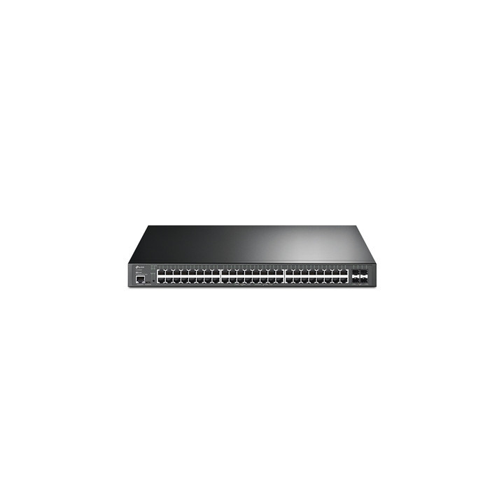 TP-Link TL-SG3452XP 48-Port L2+ Managed GbE PoE+ Access Switch w/ 4 x 10G SFP+ Ports & 3-Year Omada Hosted Cloud Controller