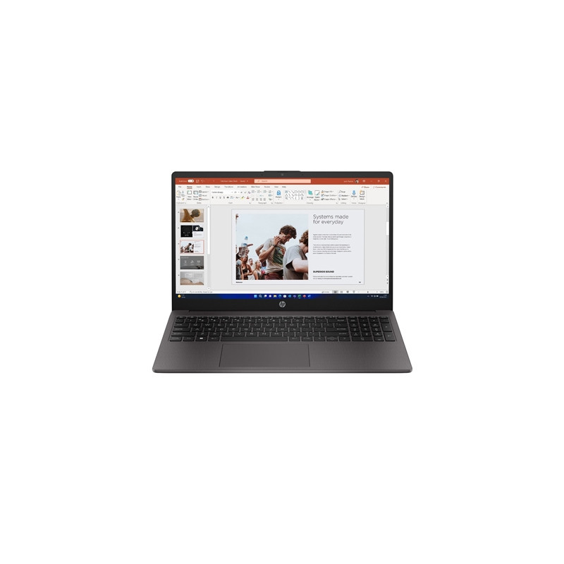 HP 255 G10 B39RBAT ABU Laptop  15.6 Inch Full HD 1080p Screen  AMD Ryzen 3 7330U  8GB RAM  256GB SSD  AMD Radeon  Windows 11 Hom