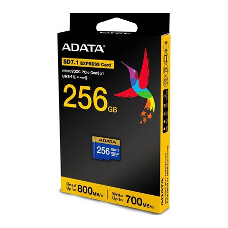 Adata Premier Extreme 256GB microSDXC SD7.1 Express Card  Nintendo Switch 2 Ready