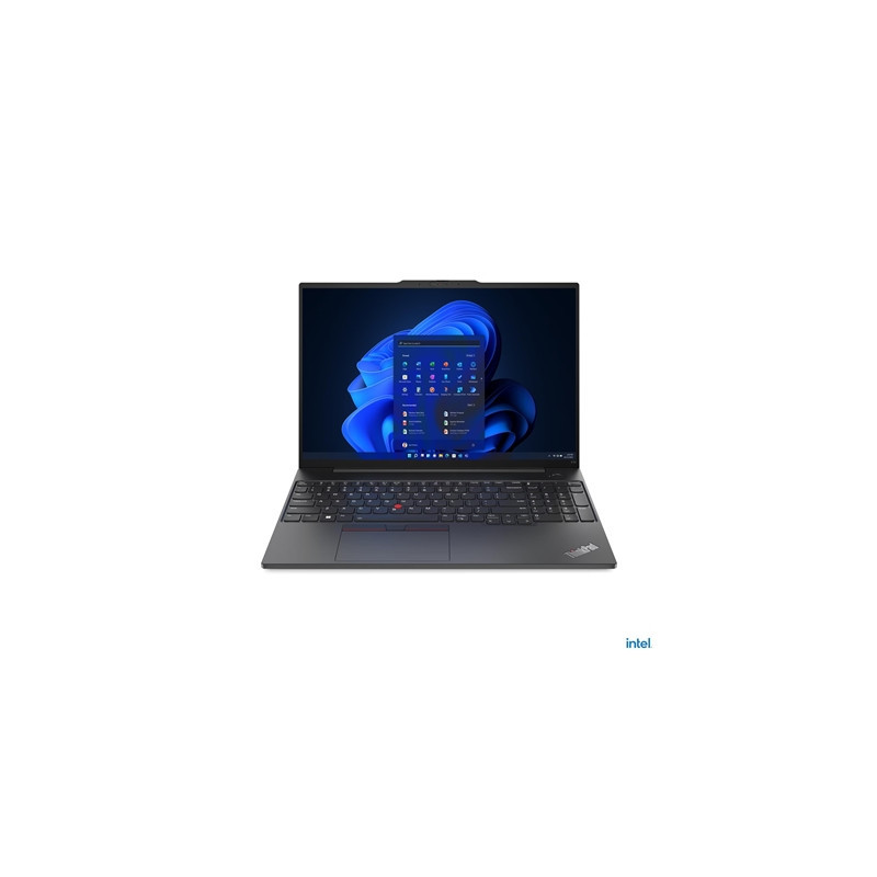 Lenovo ThinkPad E16 Laptop  16 Inch WUXGA 1920x1200  Intel Core i3-1315U Processor  8GB RAM  256GB SSD  Intel UHD Graphics Graph