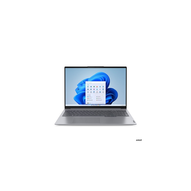 Lenovo ThinkBook 16 Laptop  16 Inch WUXGA 1920x1200 IPS Screen  AMD Ryzen 3 7330U  16GB RAM  256GB SSD  AMD Radeon Graphics  Win