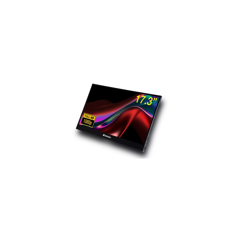 Verbatim (49593) Portable 17.3“ FHD Touch Monitor ALU
