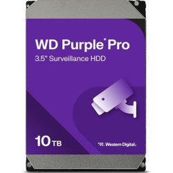 WD WD102PURP Purple Pro 10TB SATA Smart Video  Hard Drive  7200RPM  Transfer Rate up to 272MB/s  512MB Cache