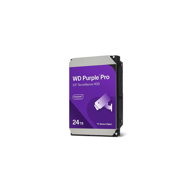WD WD240PURP Purple Pro 24TB SATA Smart VideoHard Drive  7200RPM  Transfer Rate up to 272MB/s  512MB Cache