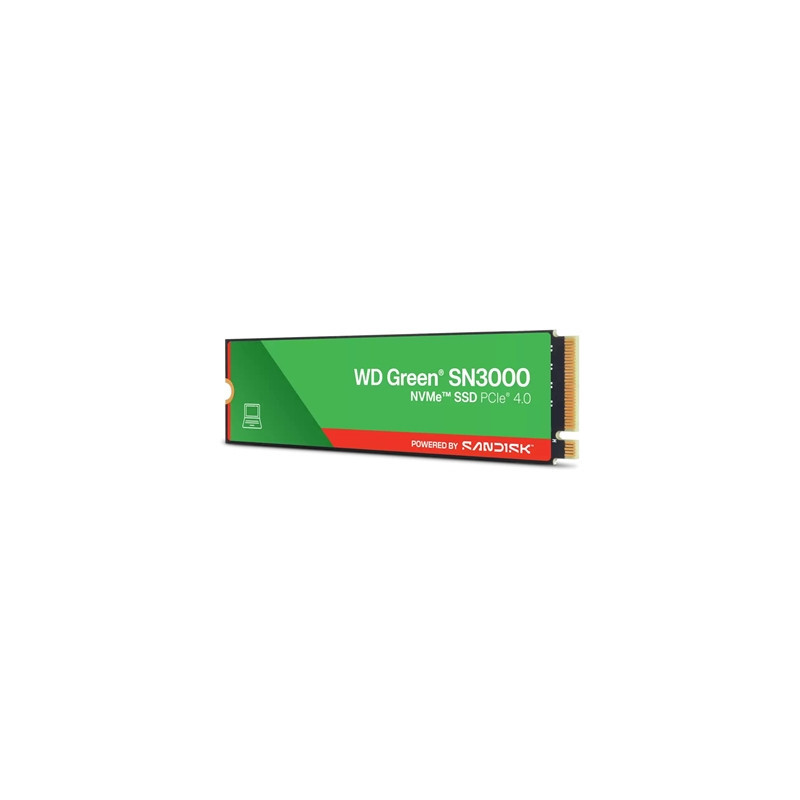 WD Green SN3000 (WDS200T4G0E-00CPS0) 2TB NVMe SSD  M.2 Interface  PCIe Gen4  2280  Read 5000MB/s  Write 4200MB/s  3 Year  Limite