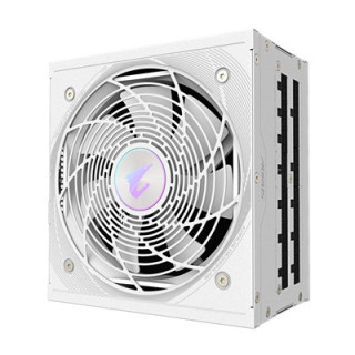 Gigabyte AORUS ELITE ICE 850W White PSU - Fully Modular  80 PLUS Platinum  ATX 3.1  PCIe 5.0 Ready  12VHPWR  Silent 120mm FDB Fa