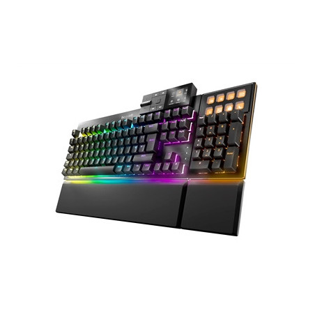 Be Quiet! Dark Mount Silent Linear Modular ARGB Gaming Keyboard with 8 Customisable Display Keys  Silent Linear Orange Switches 