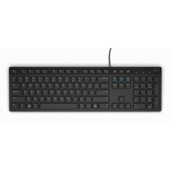 Dell KB216 Wired Multimedia Keyboard  Full-Size Keyboard  USB Plug-and-Play  Compatible with PC and Laptop  QWERTY  UK English L