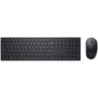 Dell KM5221W Pro Wireless Keyboard and Mouse Set for Windows  2.4GHz Wireless  QWERTY UK English Layout  Black