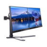 iiyama DS1002D-B1 Dual Desk Stand Monitor Arm  Desk Mount  Fits 2 x 30 Inch Flat Screens  Tilt  Swivel  Height  Rotation  inc Ca