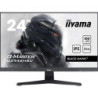 iiyama G-MASTER G2445HSU-B2 24 inch IPS Monitor  Full HD  1ms  HDMI  DisplayPort  HDCP  USB Hubx2  Freesync  100Hz  Speakers  Bl