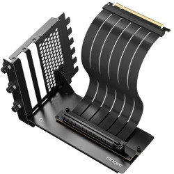 Antec RTX50 PCIe 5.0 Riser Cable with 90 degree Bracket Mount  Black   Designed To Allow Vertical Mounting Of A Graphics Card