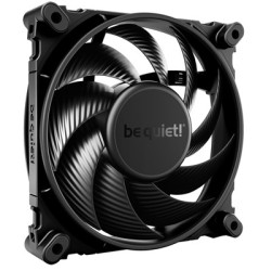 be quiet! Silent Wings 4 Black Fan  120mm  1600RPM  3-Pin Fan Connector  Black Frame  Black Blades  Optimized Fan Blades for Hig