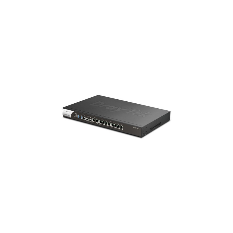 DrayTek V3912S-K Vigor 3912S Wired 12.5Gb Enterprise Grade Multi-WAN Firewall Router with 256GB SSD for Linux Applications