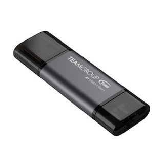 Team TX13128GC01 2 in 1 Dual OTG 128GB Flash Drive  X1 USB 3.2 Gen1  Type C & A  Plug and Play