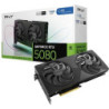 PNY NVIDIA GEFORCE RTX 5080 SLIM OC 16GB GDDR7 Graphics Card  10752 Cuda Cores  2295 MHz Core Clock  Dual Fan  3x DisplayPorts/ 