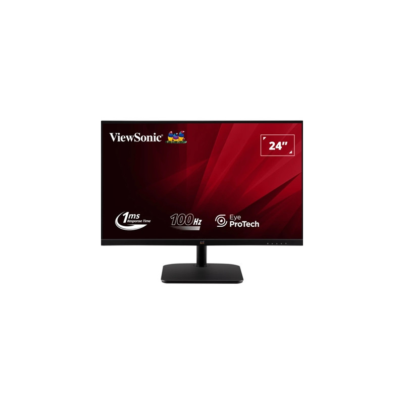 ViewSonic VA2432-MHD-3 24 Inch Full HD 100Hz IPS Monitor with DisplayPort  HDMI and VGA